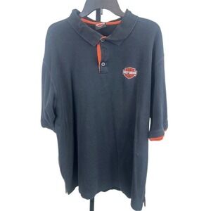Classic‎ Harley-Davidson Polo Boswells Nashville Tennessee Logo Shirt Size Large